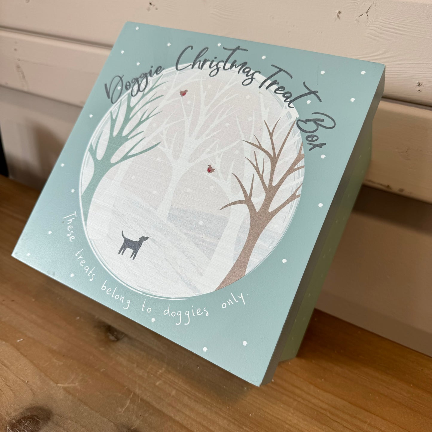 Doggie Christmas Treat Box