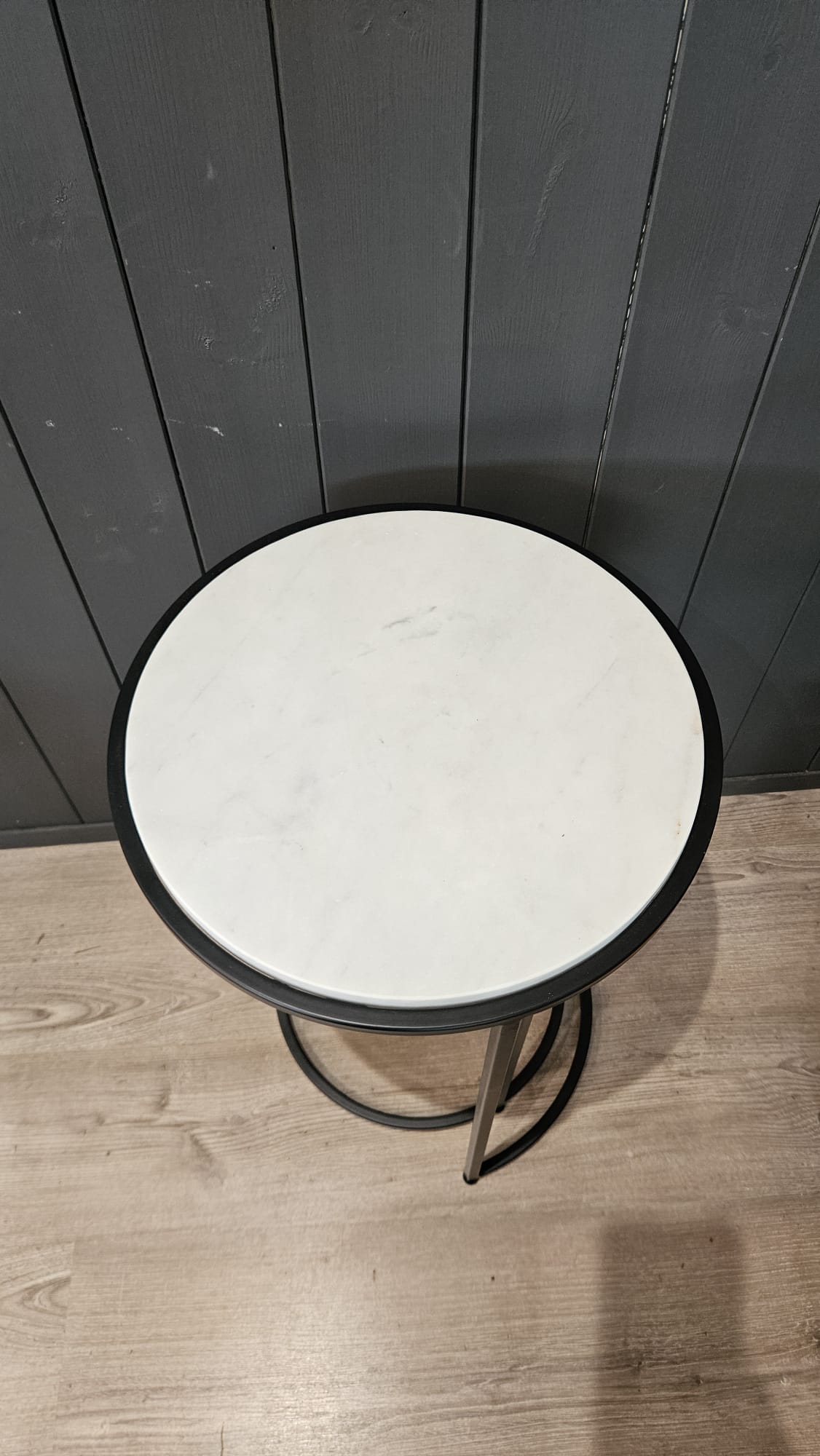 Marble Nest of 2 Tables