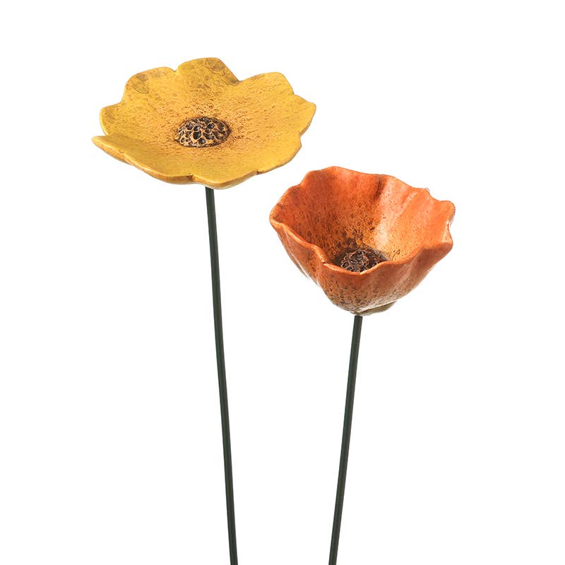 CERAMIC POPPY STAKE MIX 2