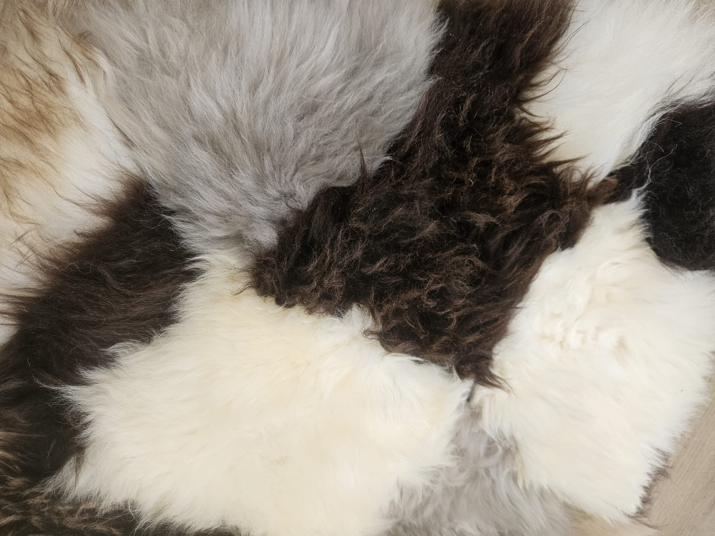 Luxury Patchwork sheepskin Rugs