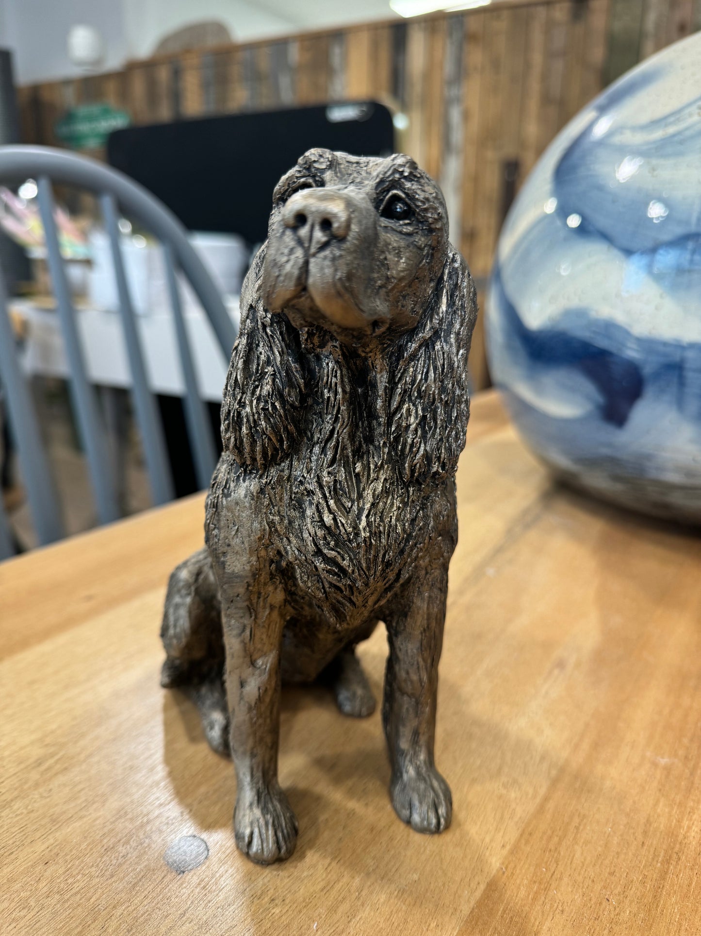 Cinnamon spaniel by frith sculptures