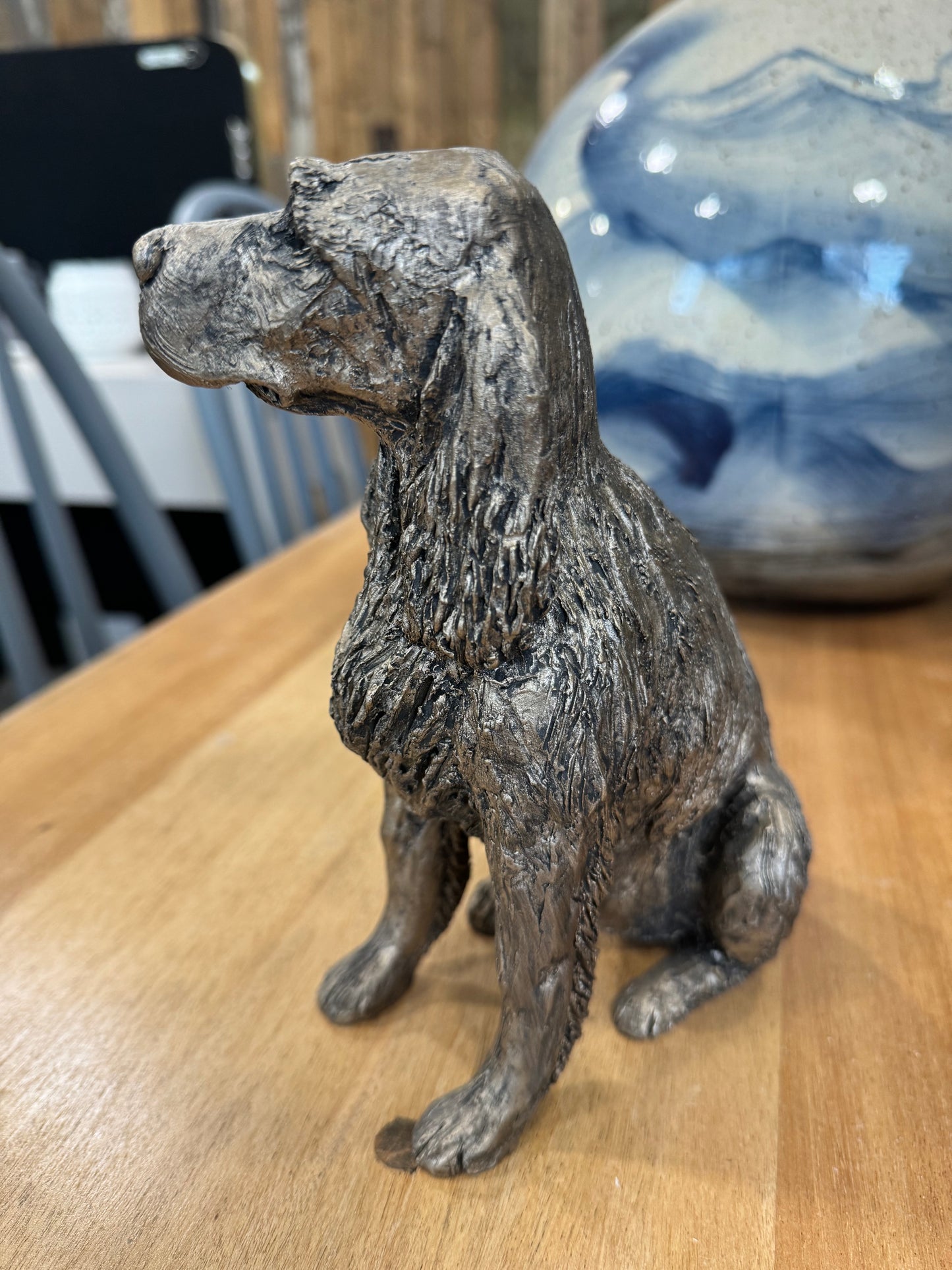 Cinnamon spaniel by frith sculptures