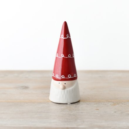 Ceramic Santa in Hats
