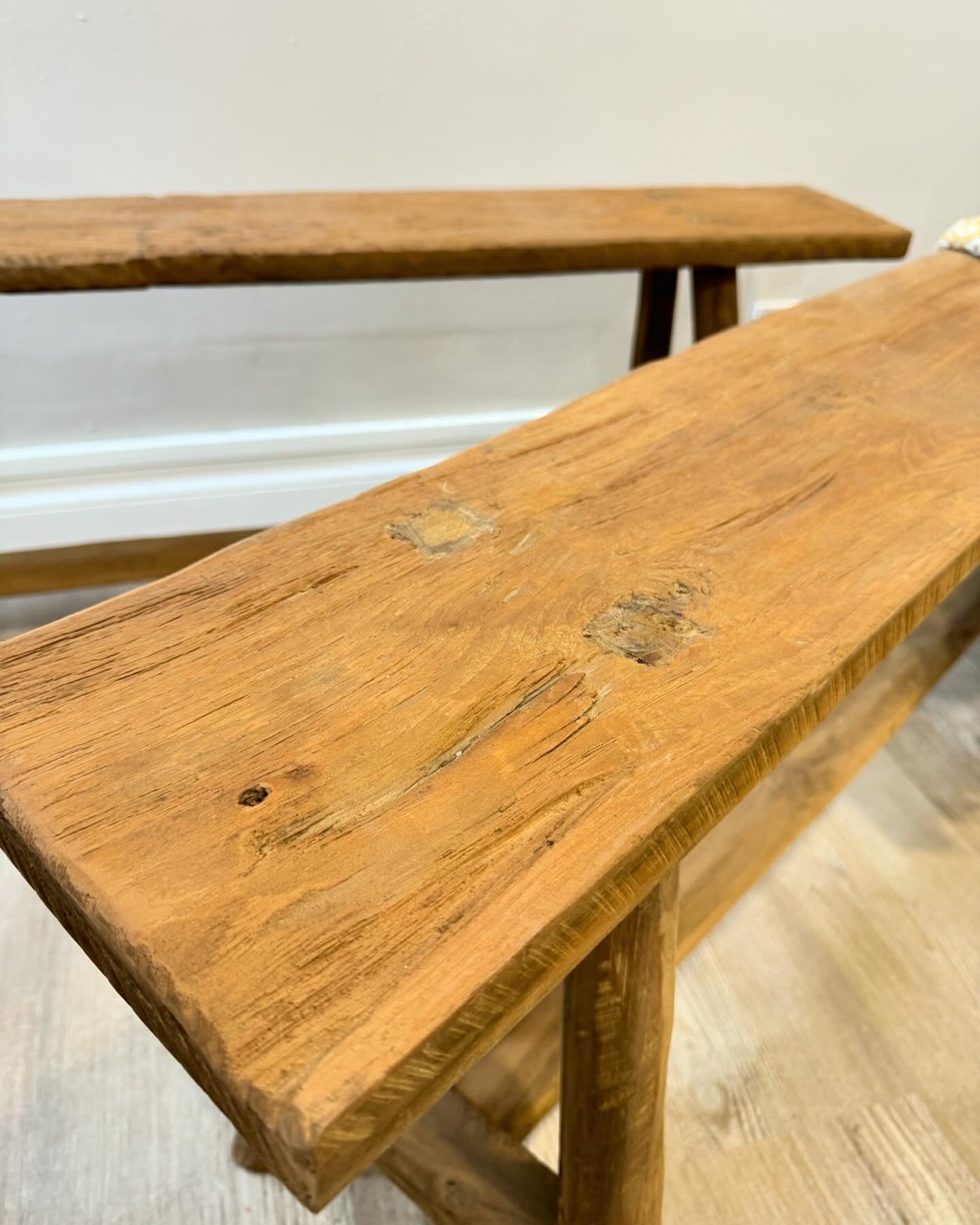 Reclaimed Teak bench