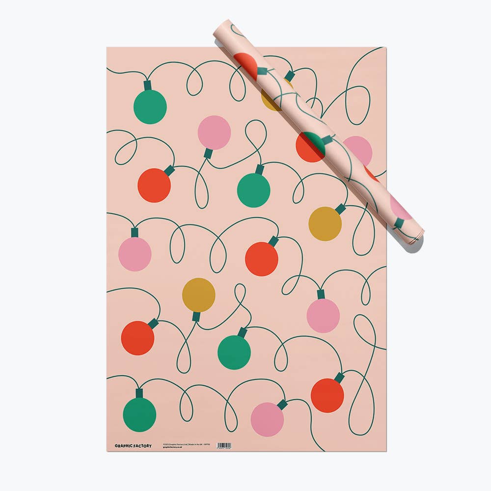 Christmas lights - Wrapping Paper