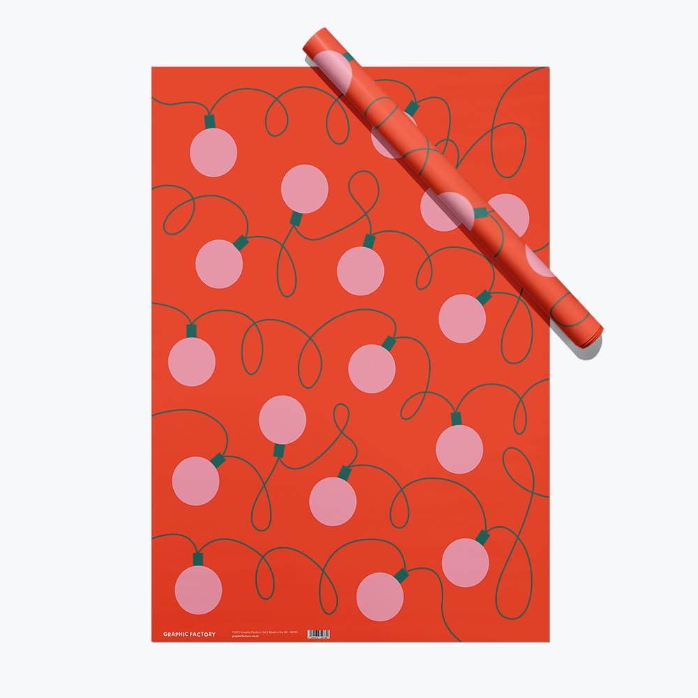 Christmas lights - Wrapping Paper