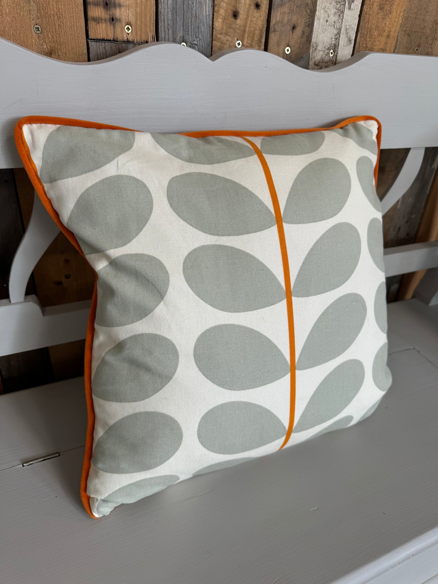 Orla kiely cushion 18”