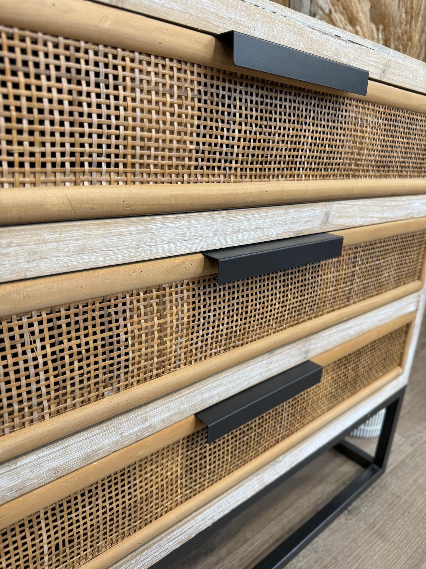 Rattan Chest of Drawers