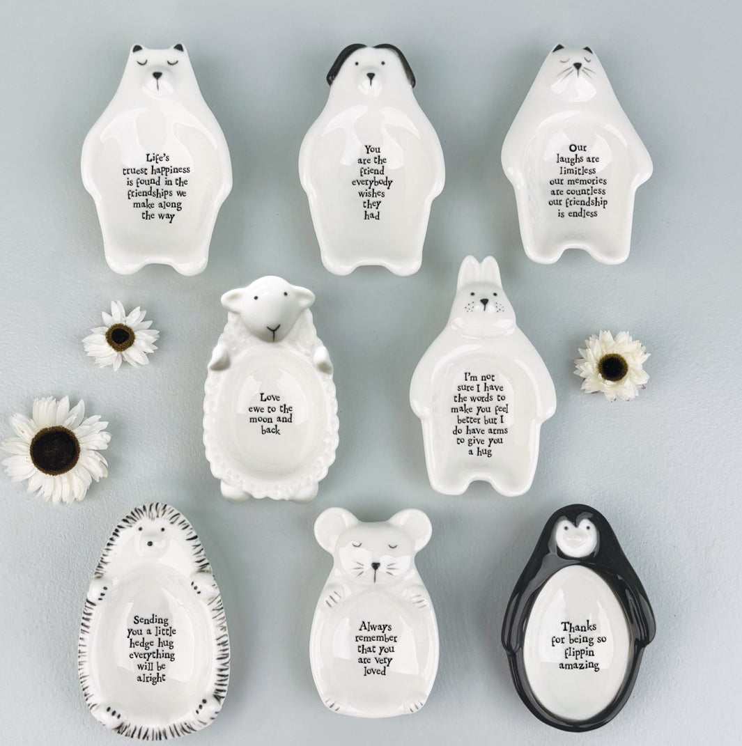 Flat dish- Cat / Our laughs are limitless