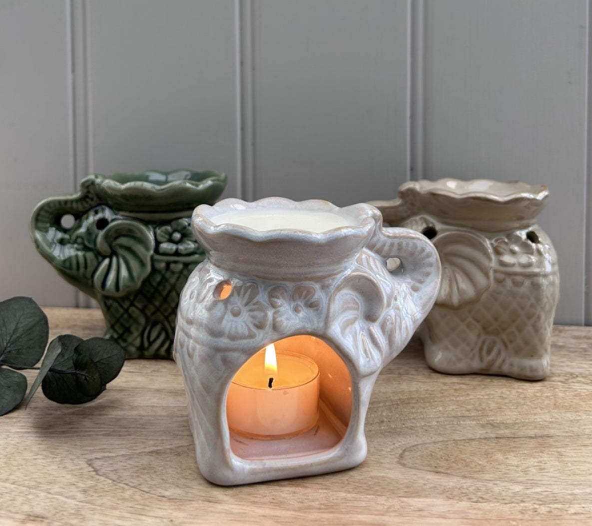 Elephant Ceramic Oil Burner | Wax Melter