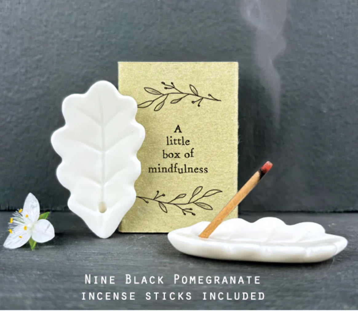 East of India Matchbox Incense Set - Little Box Of Mindfulness