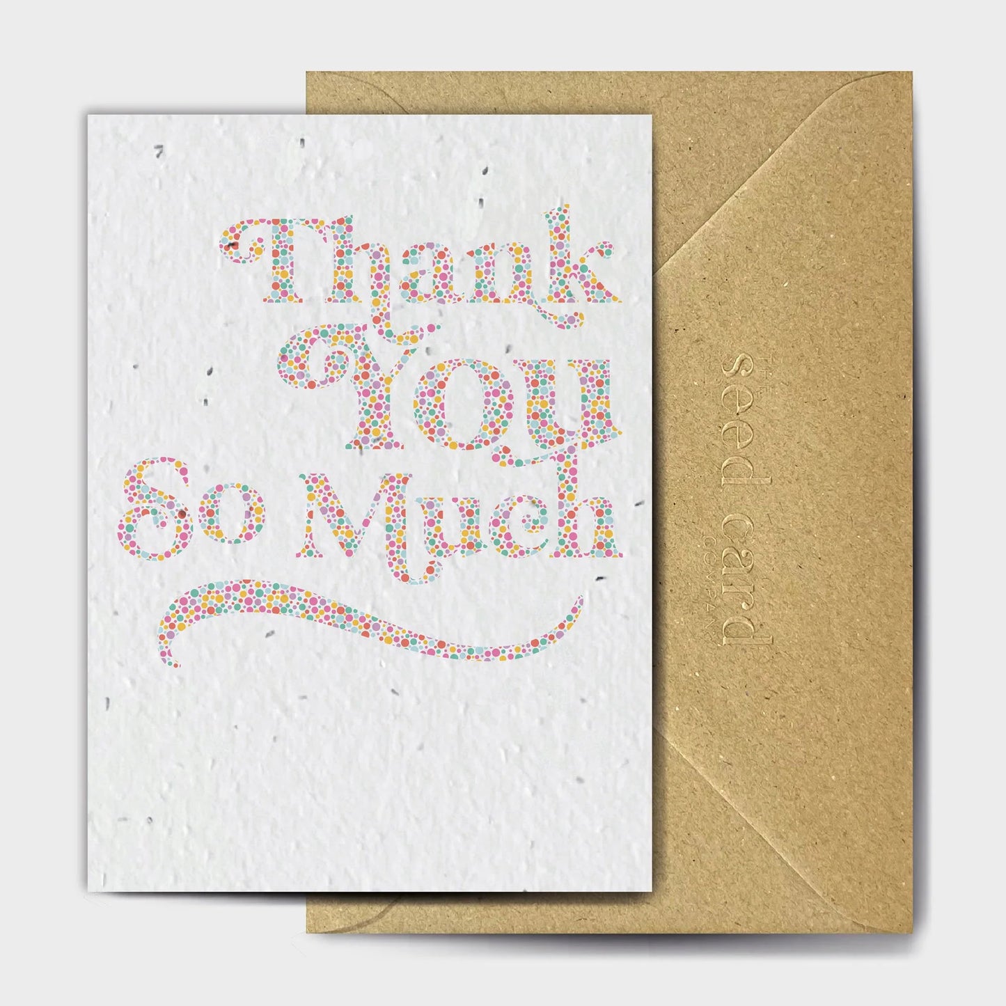 Thank You So Much plantable seed card