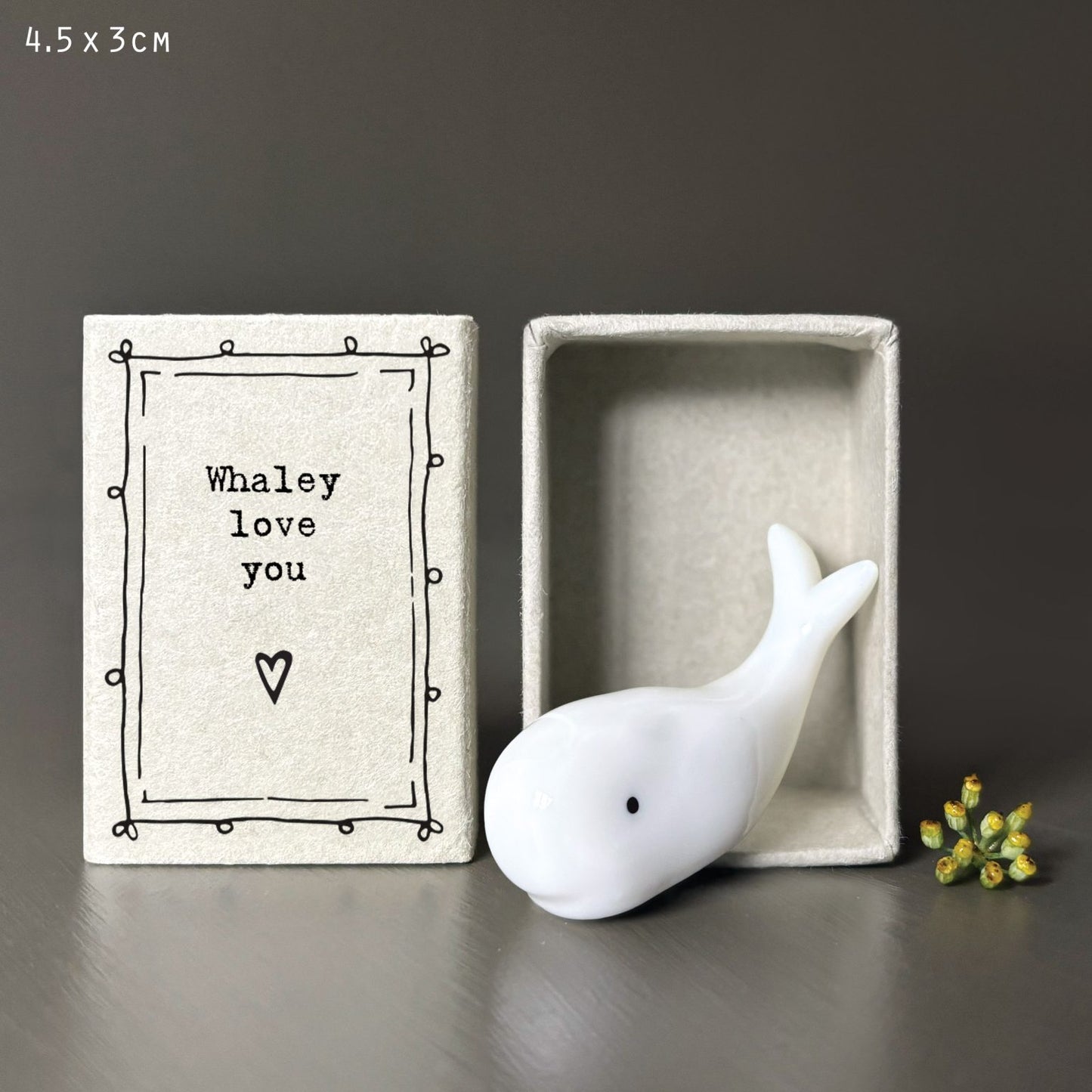East of India 'Whaley' Matchbox Whale