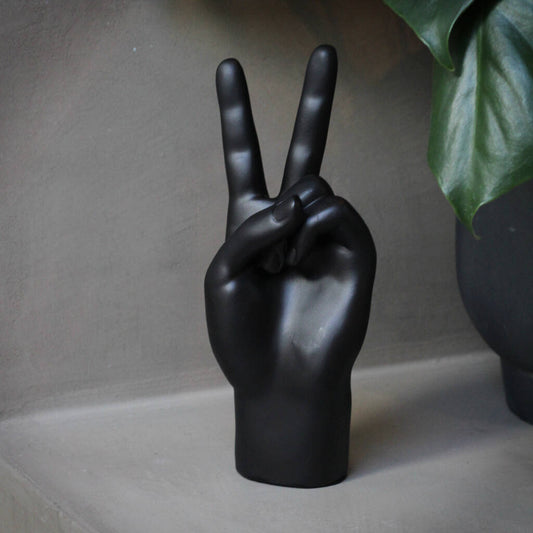 Black Peace Hand