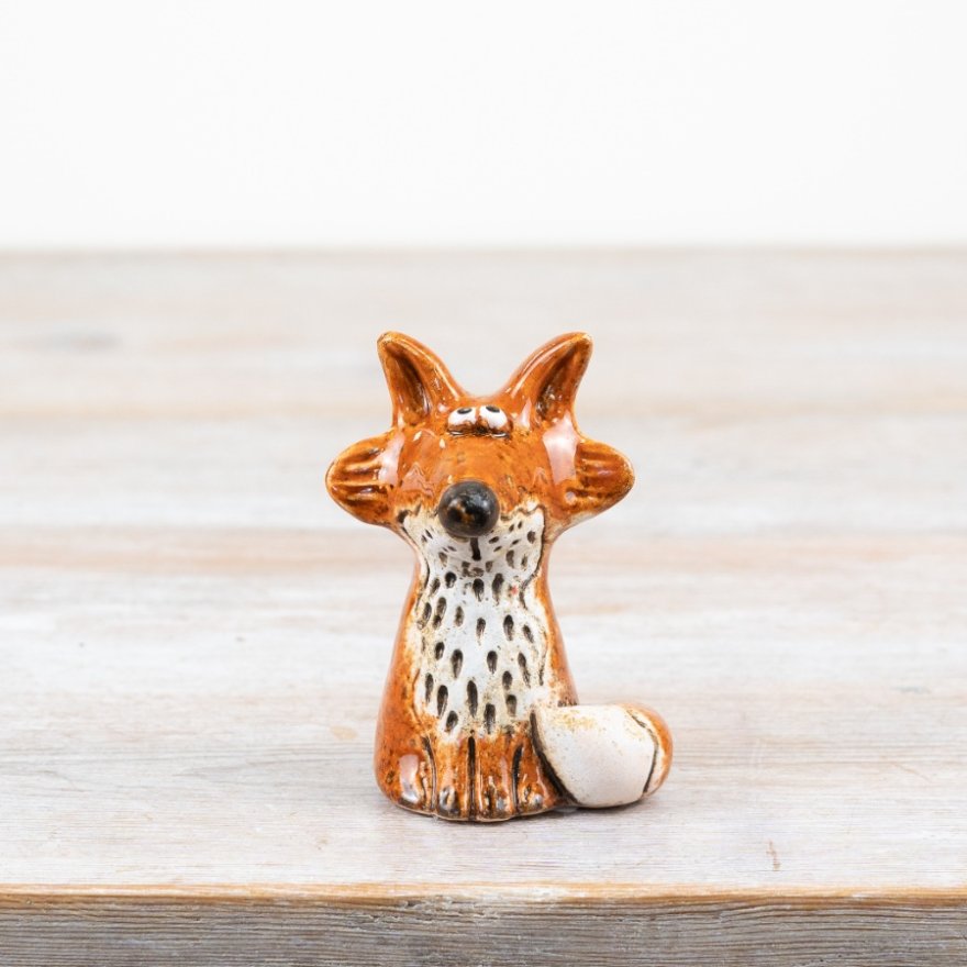 Ceramic Fox Ornament