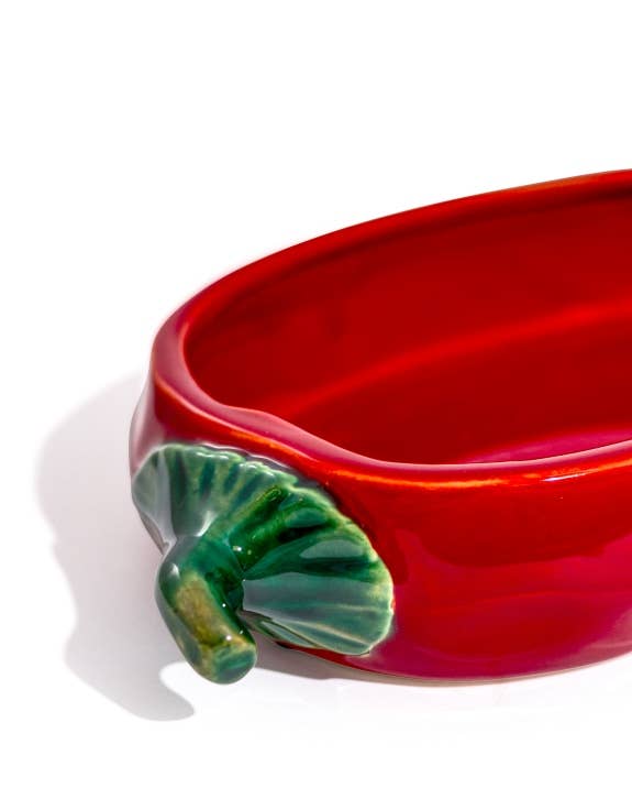 Red Chilli Pepper Serving Dish