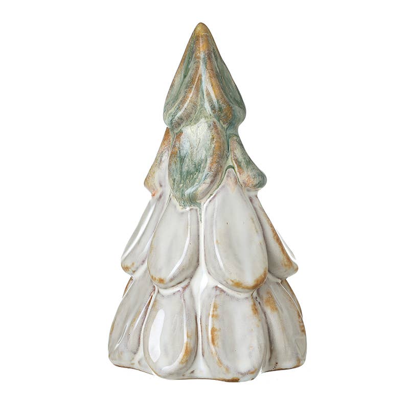 Christmas -GREEN CERAMIC CHRISTMAS TREE (aT)