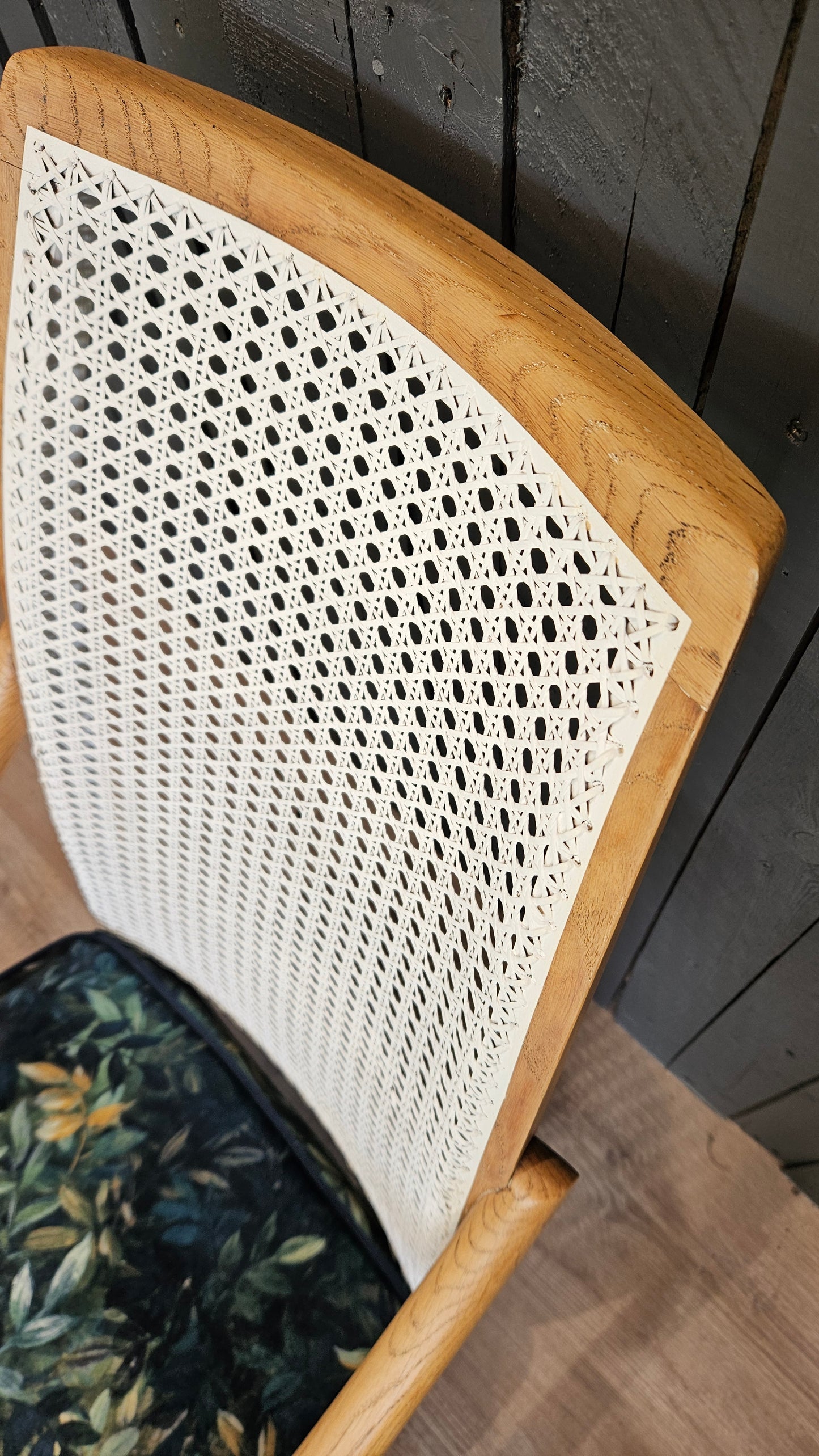 Caned Back Chair