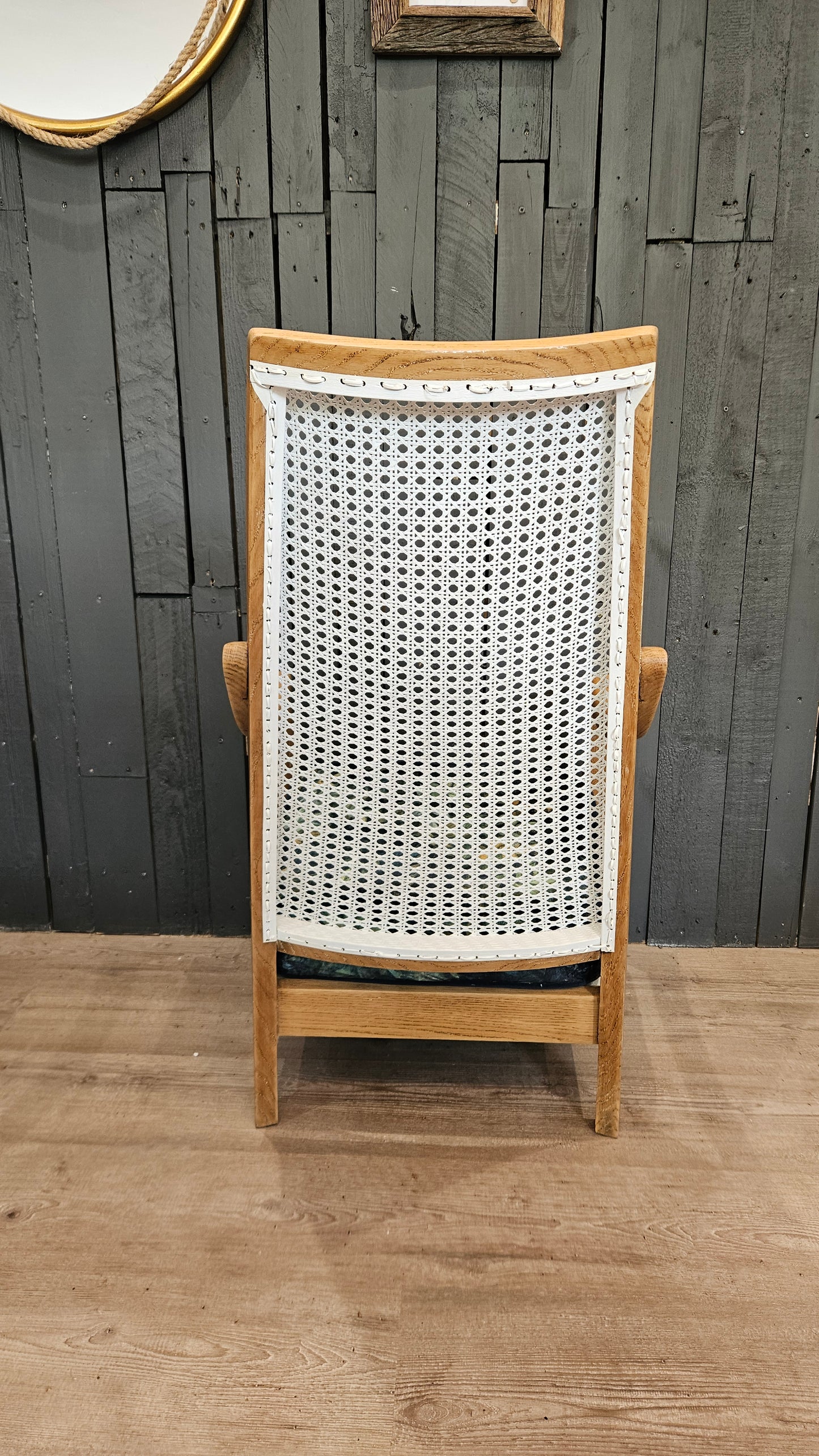 Caned Back Chair