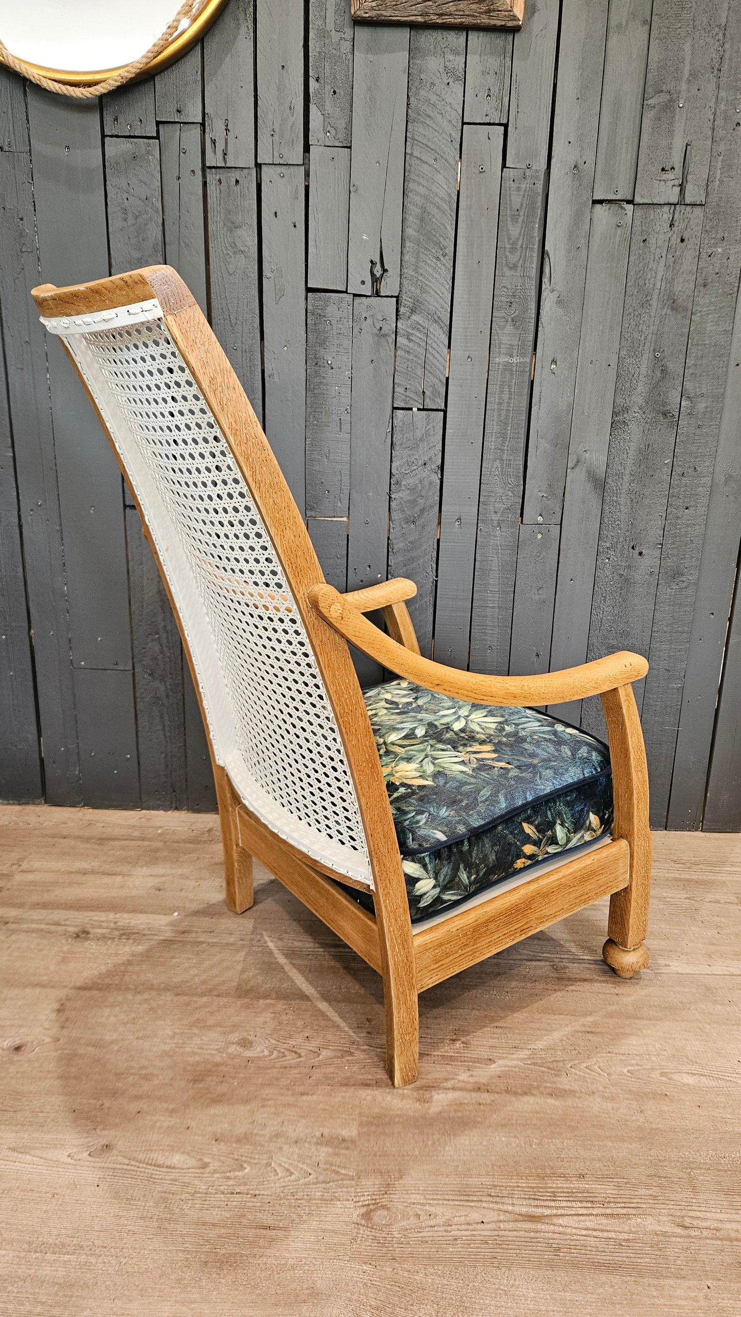 Caned Back Chair