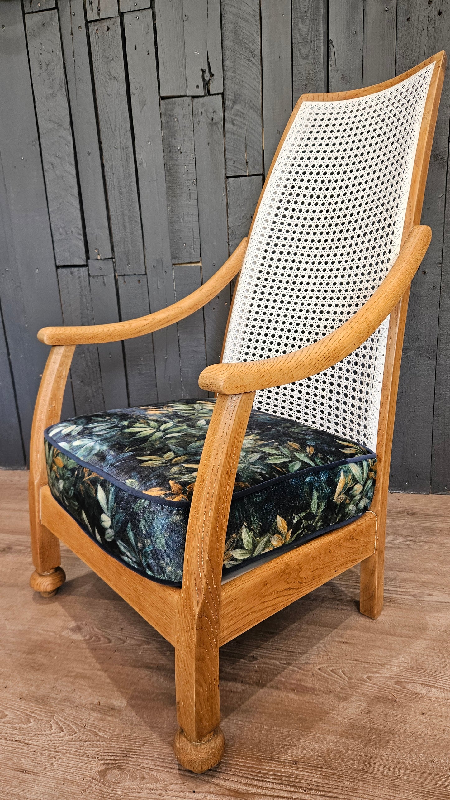 Caned Back Chair