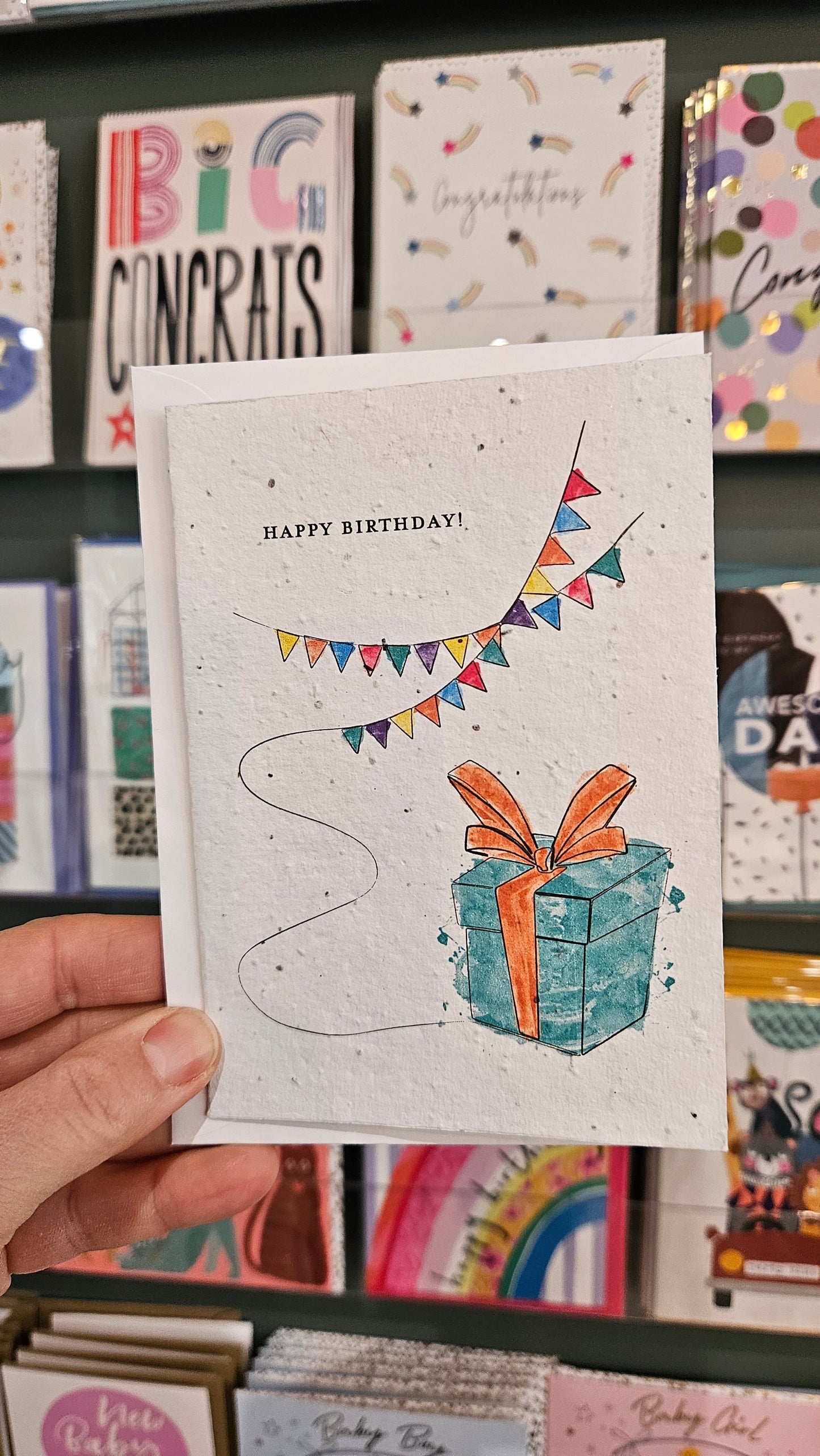 Happy Birthday - Plantable Seed Card