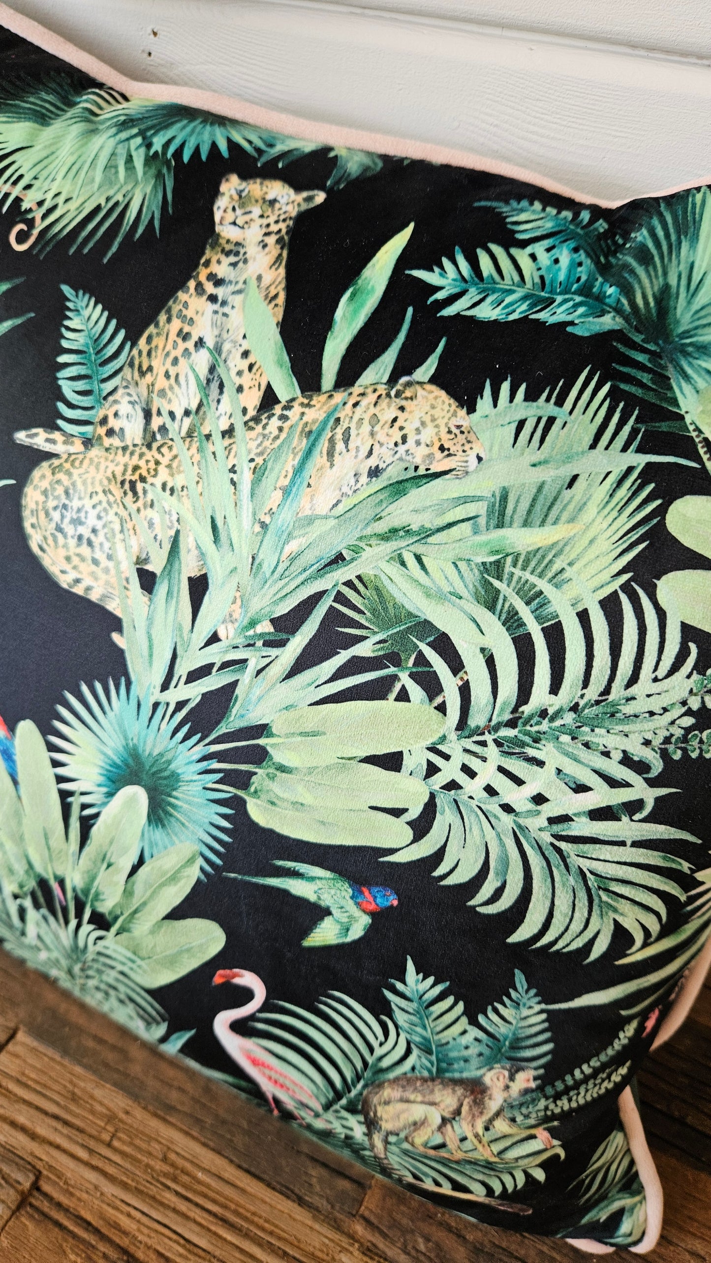 Tropical Animal Cushion