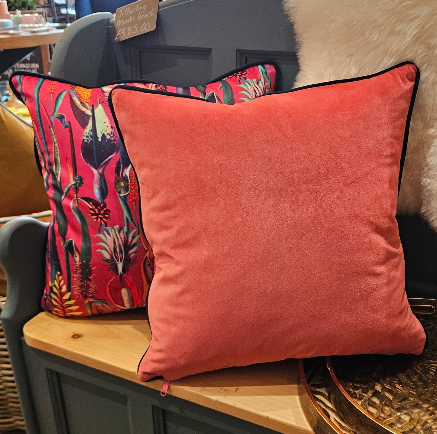 Tropical Bloom Statement Scatter Cushion