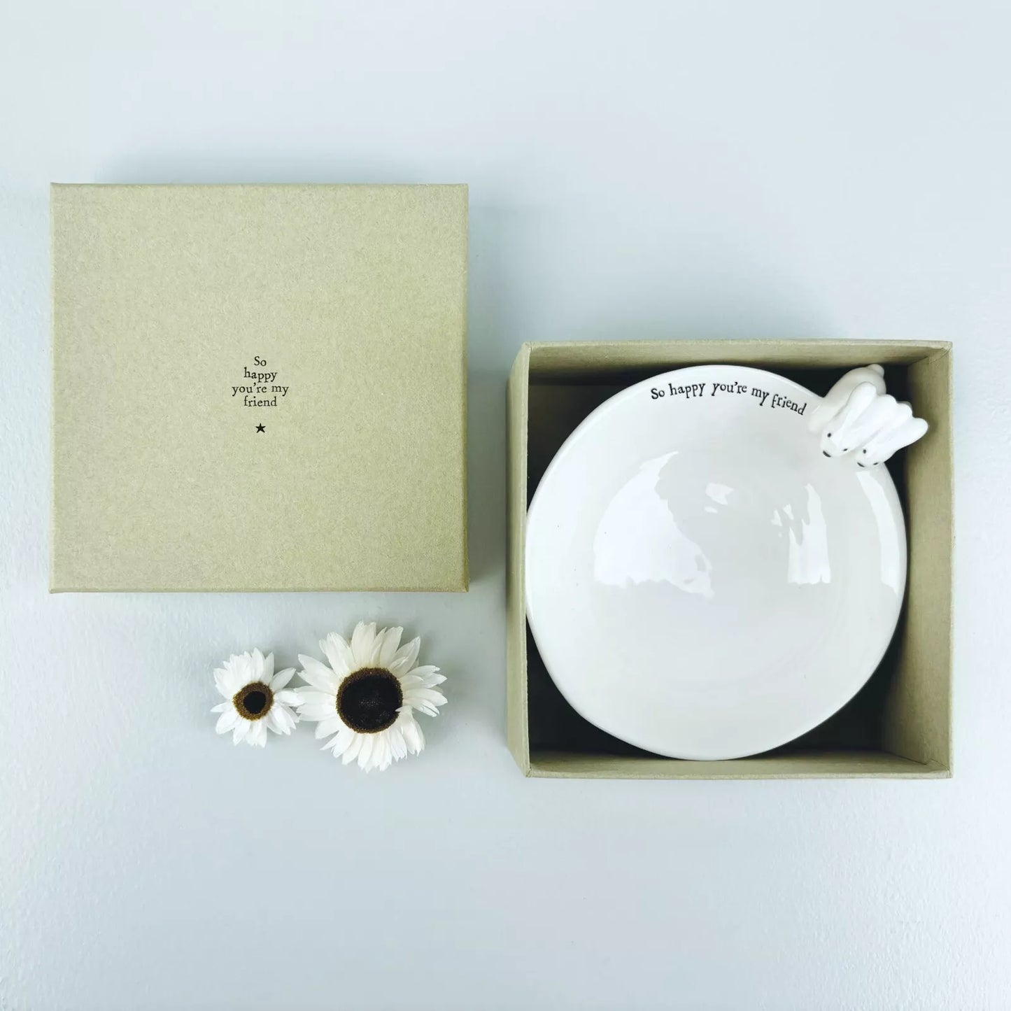 East of India 'So Happy You're My Friend' Rabbits Bowl