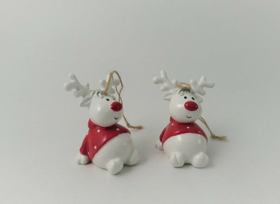 Sitting Reindeer Decoration
