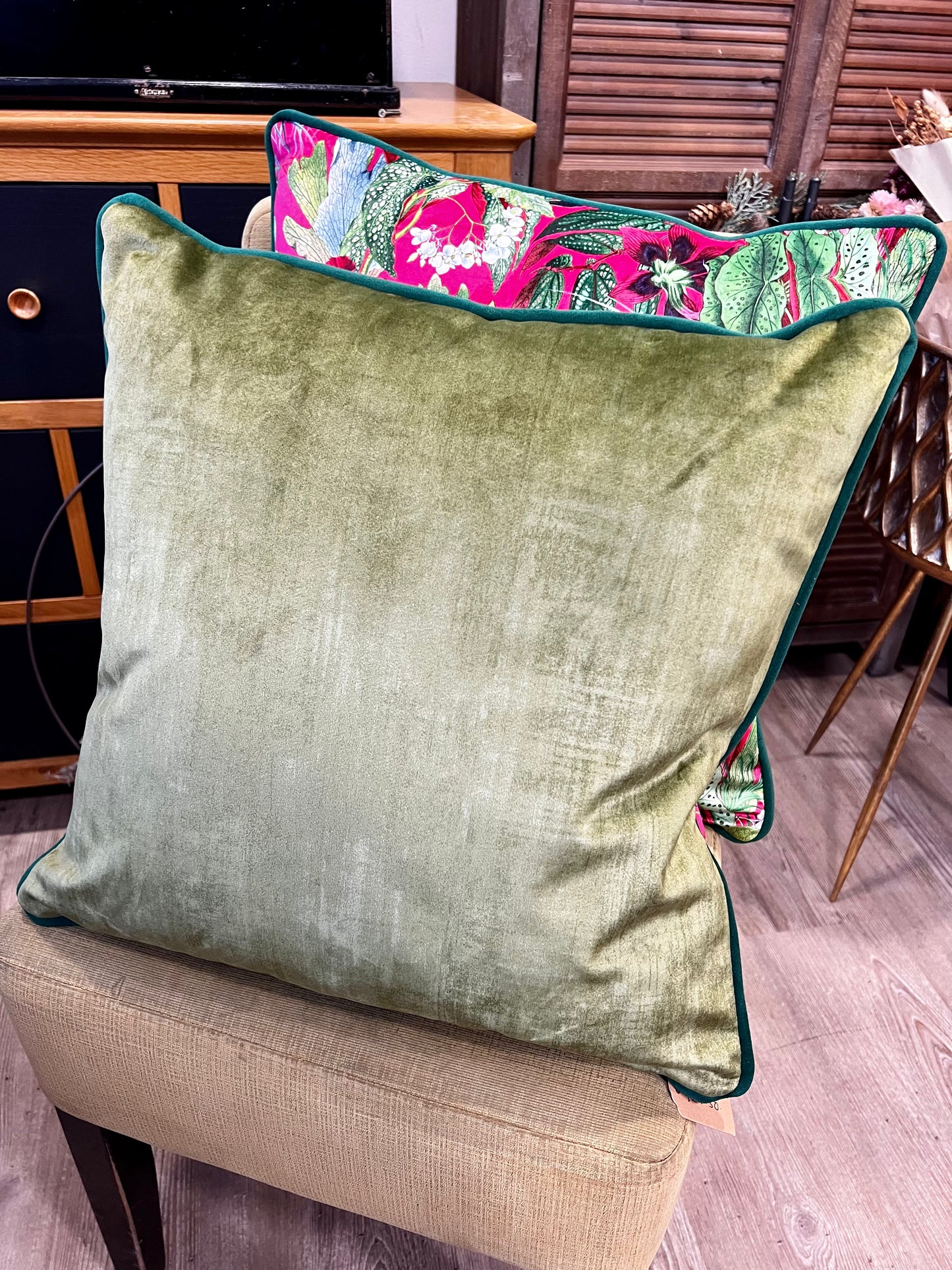 Tropical Cerise Cushion