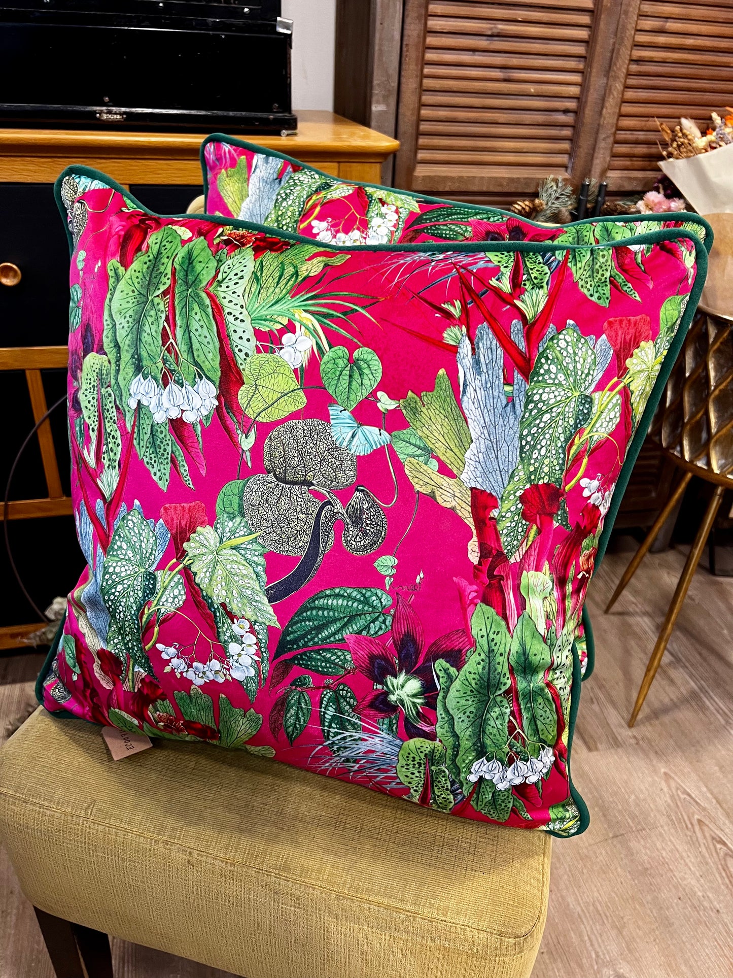 Tropical Cerise Cushion