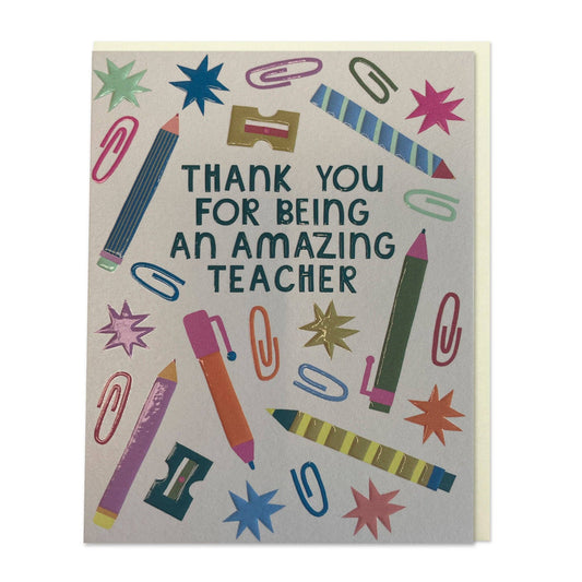 Thank you to an amazing teacher