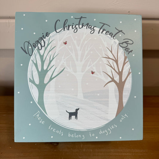 Doggie Christmas Treat Box