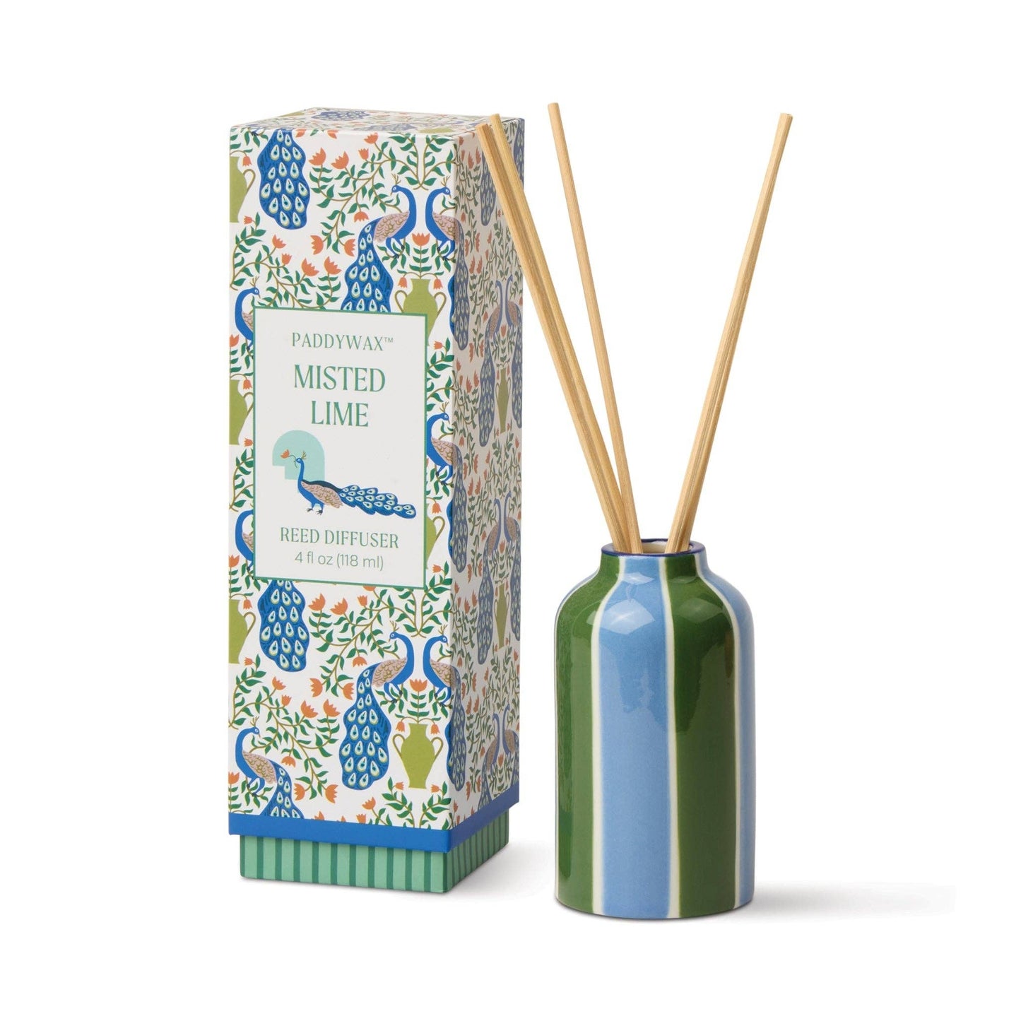 Paddywax A Dopo Peacock Ceramic Diffuser - Misted Lime