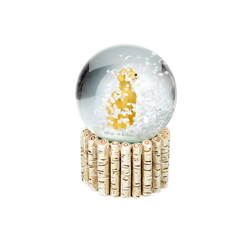 Christmas  -DOG SNOWGLOBE (sT)