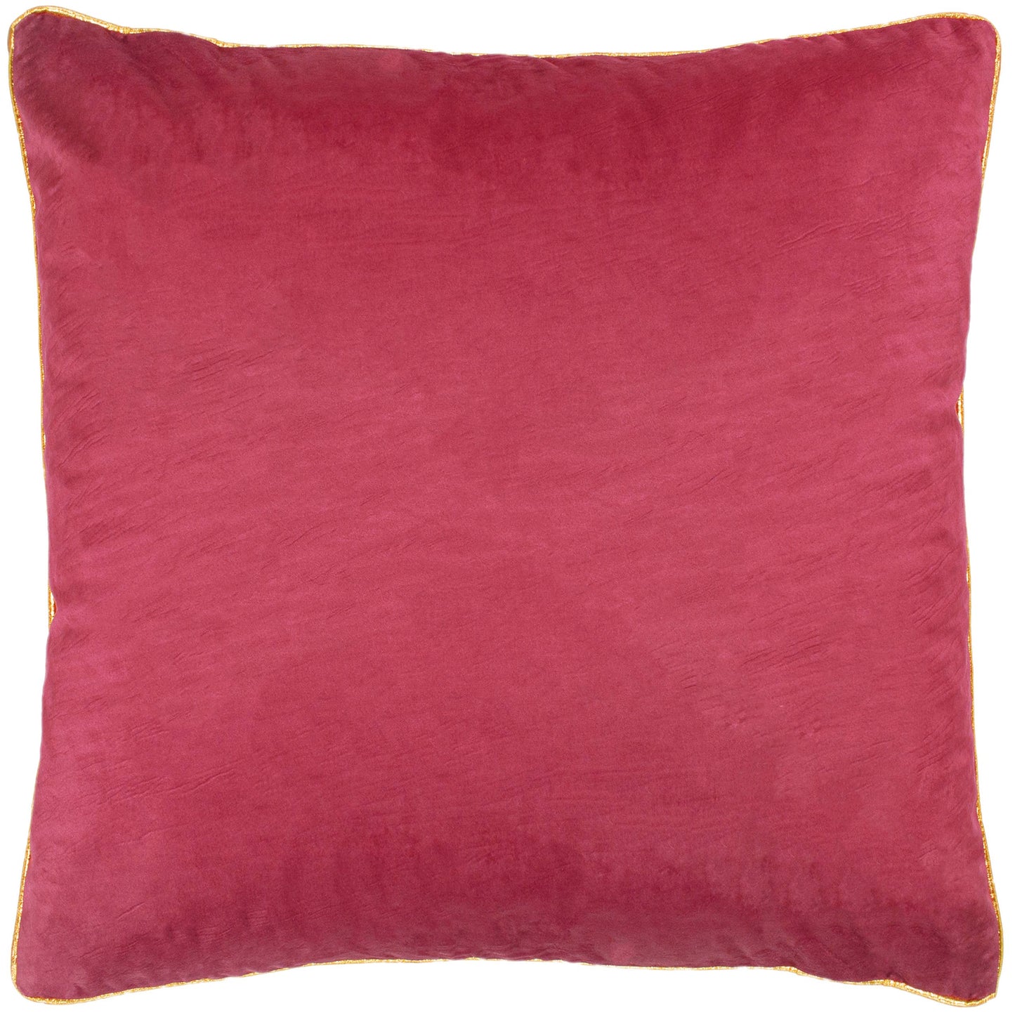 12 Days of Xmas Embroidered Cushion Gold