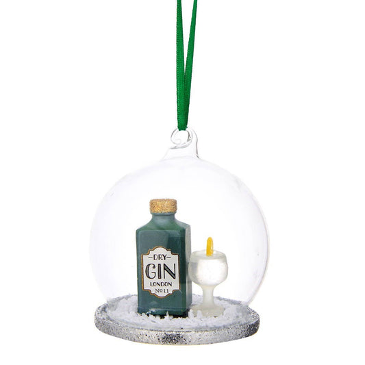 Gin and Tonic Dome Bauble