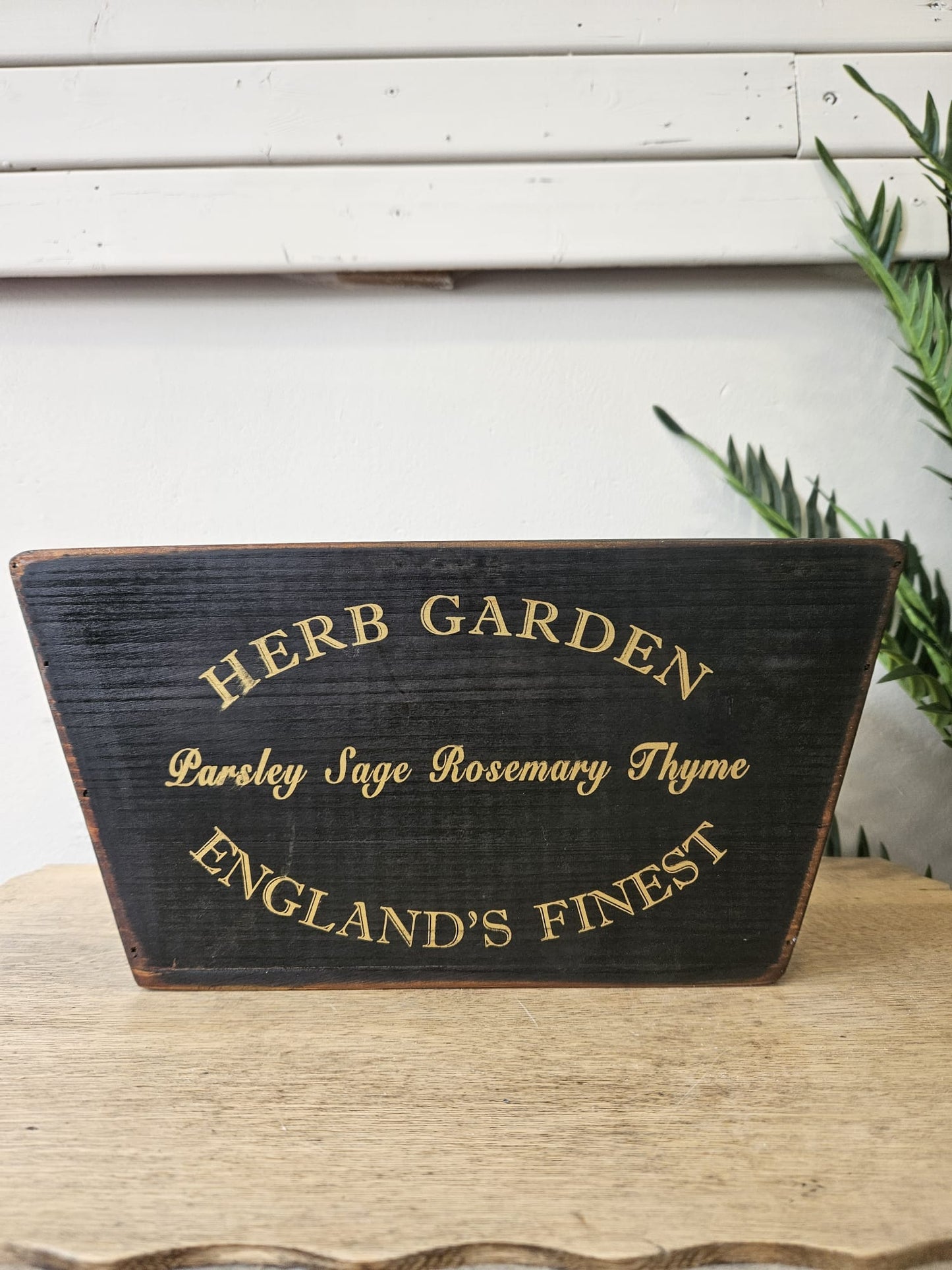 Herb Garden Wooden Storage/Planter