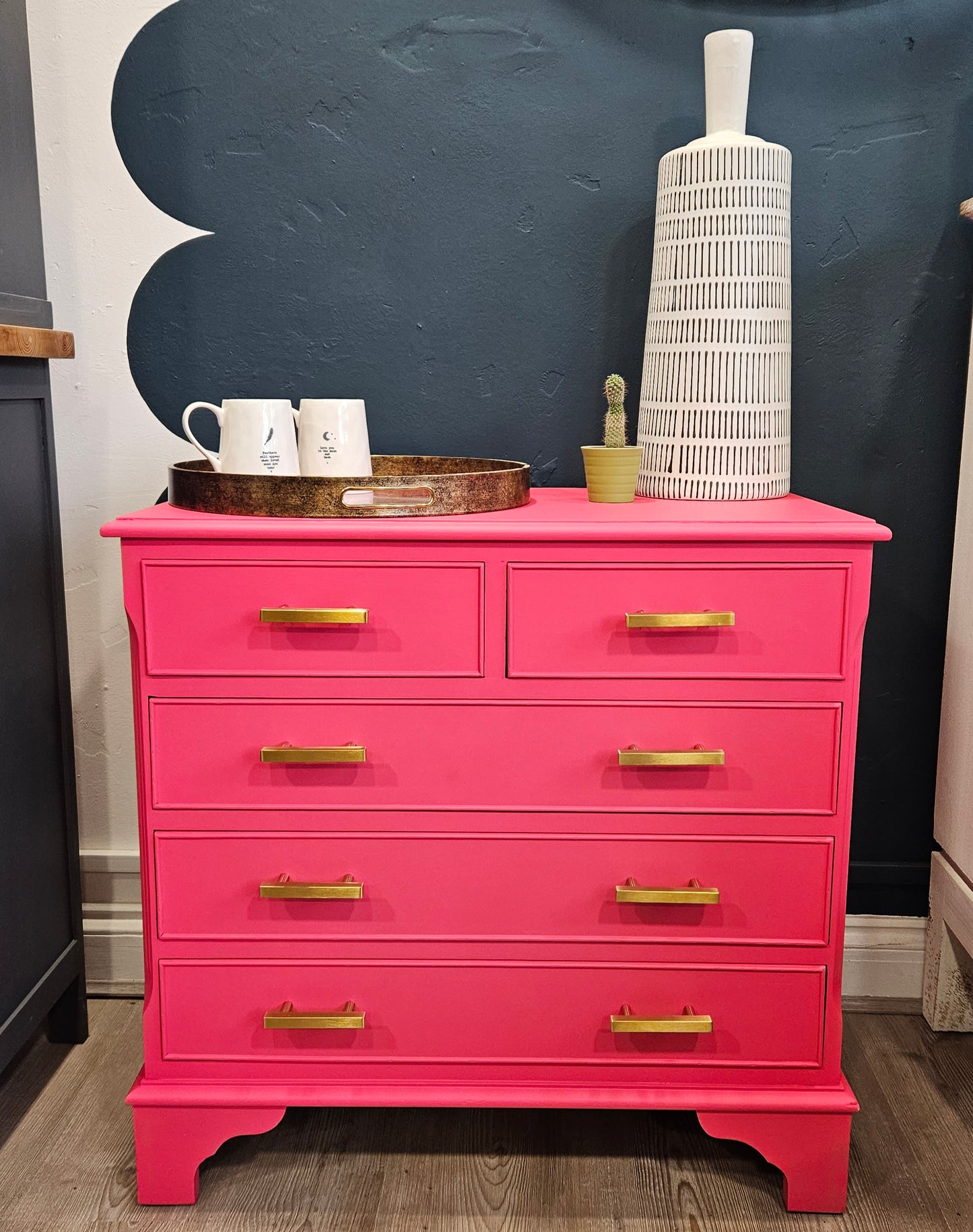 Chest of drawers in Frenchic Raspberry Punch