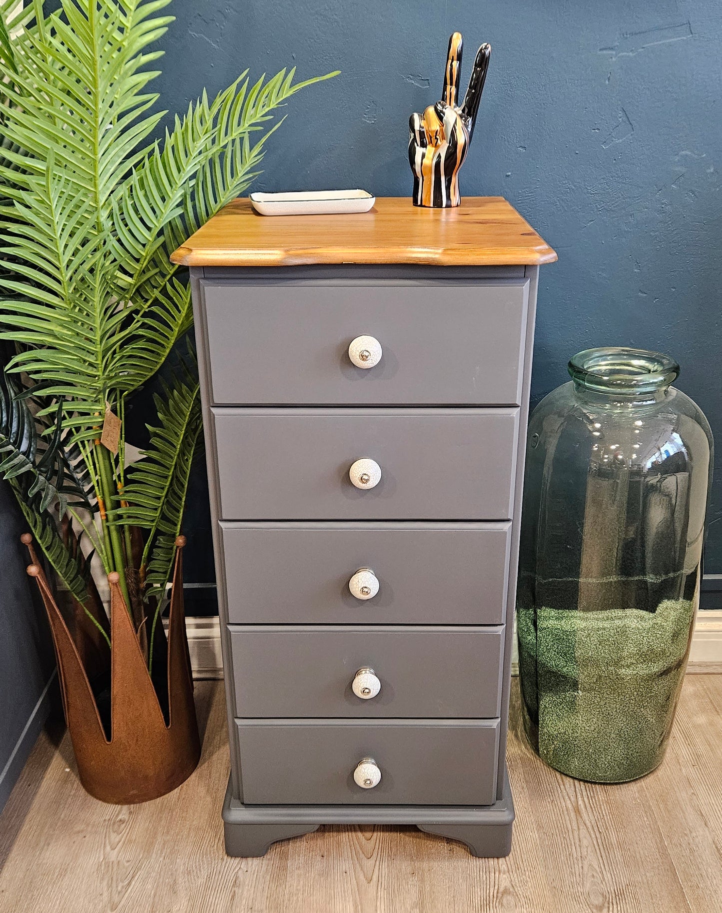 Pine Drawers in Frenchic 'Smudge'