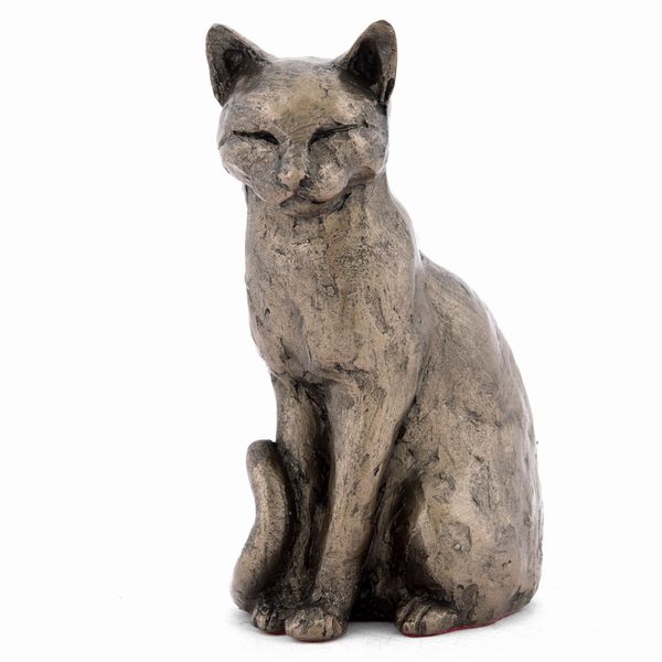 Willard - Cat Sitting Sculpture