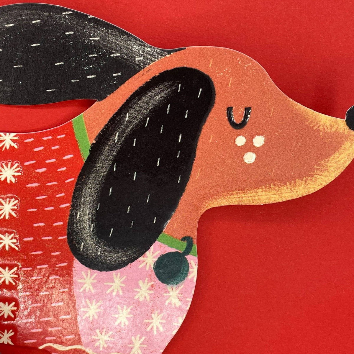 Dachshund Dog - Christmas jumper (PAW09)