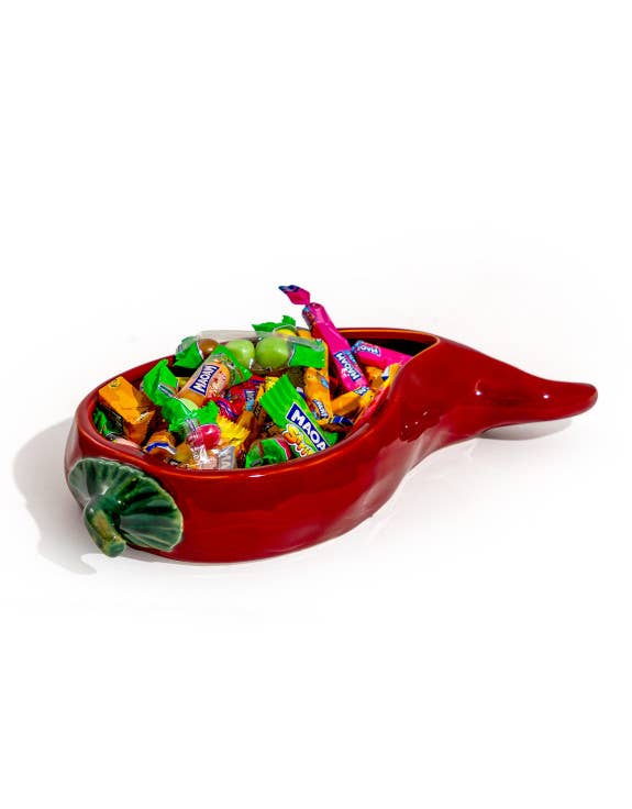 Red Chilli Pepper Serving Dish