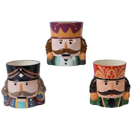 Traditional Nutcracker Planters