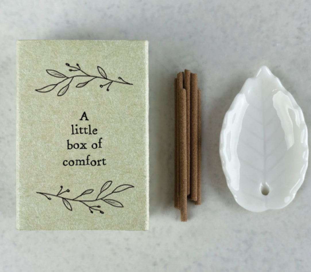 East of India Matchbox Incense Set - Little Box Of Comfort