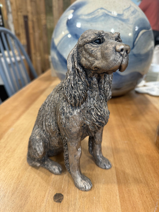 Cinnamon spaniel by frith sculptures