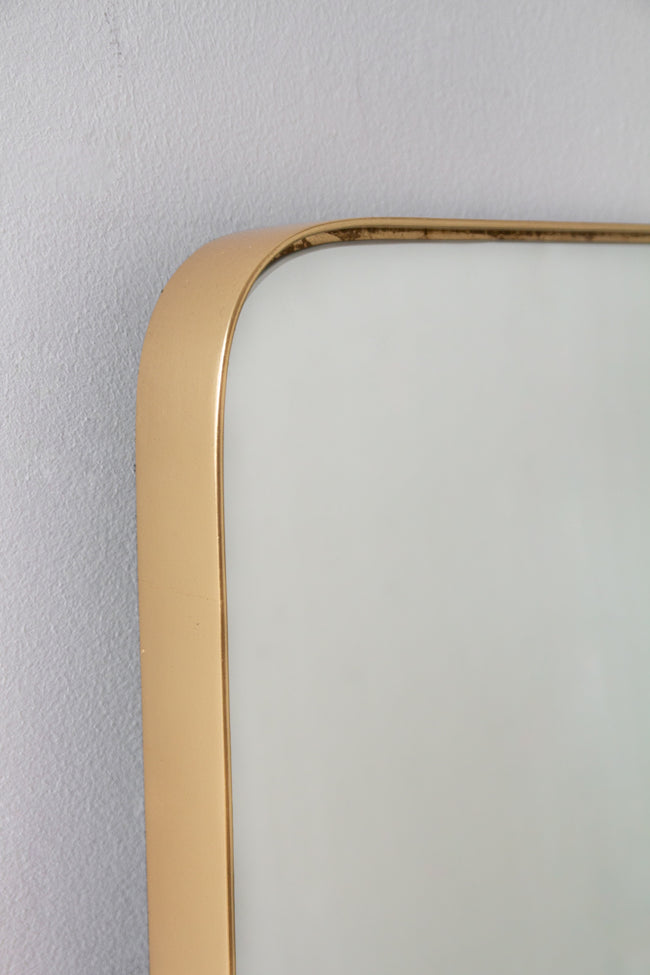 Large Rectangular Framed Wall Mirror