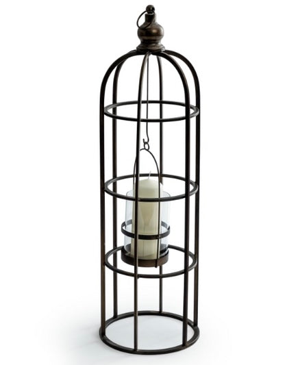 Industrial Metal Bird Cage Lantern