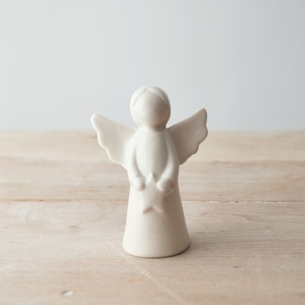 White Ceramic Angel